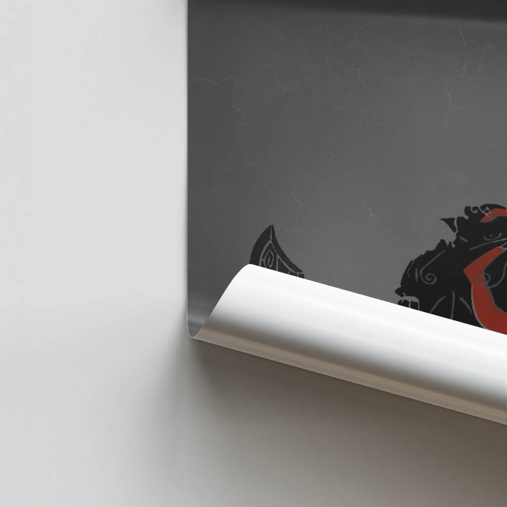 Poster Guerrier Sanguinaire