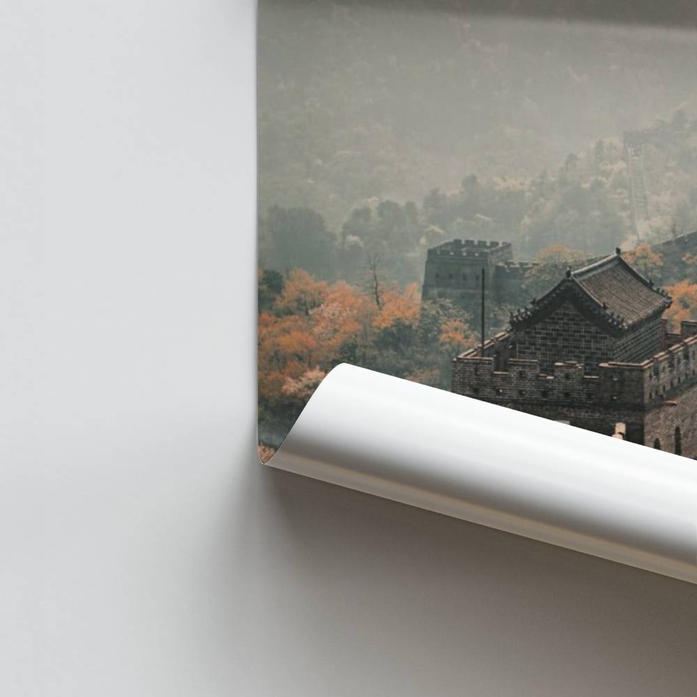 Poster Muraille d'Automne