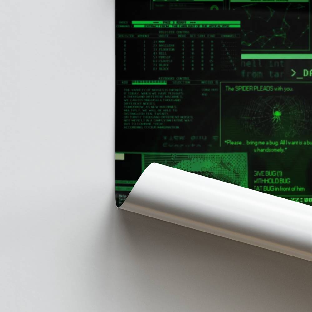 Poster Cyber Hacking