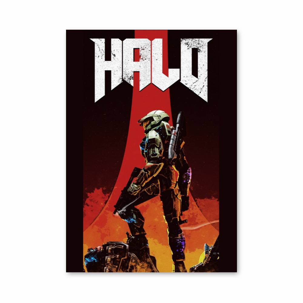 Poster Halo Épopée