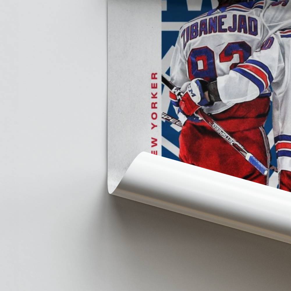 Poster New York Hockey Duo