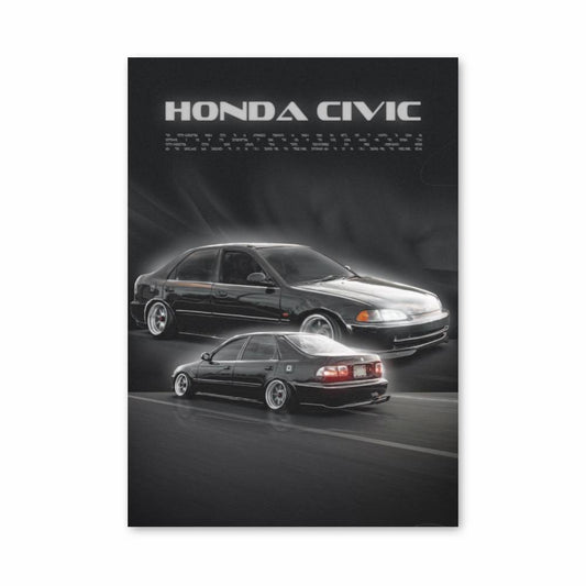 Poster Honda Civic Style