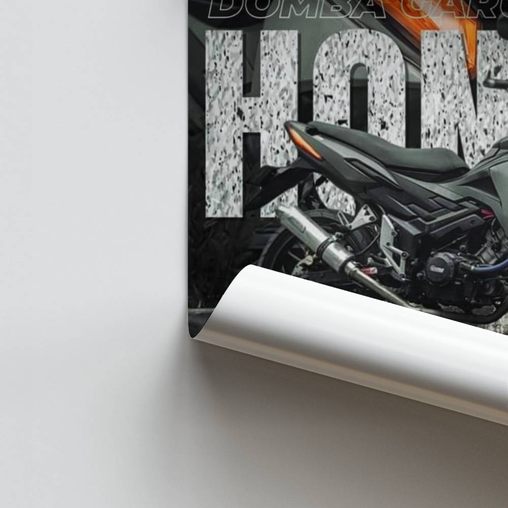Poster Honda Moto Passion