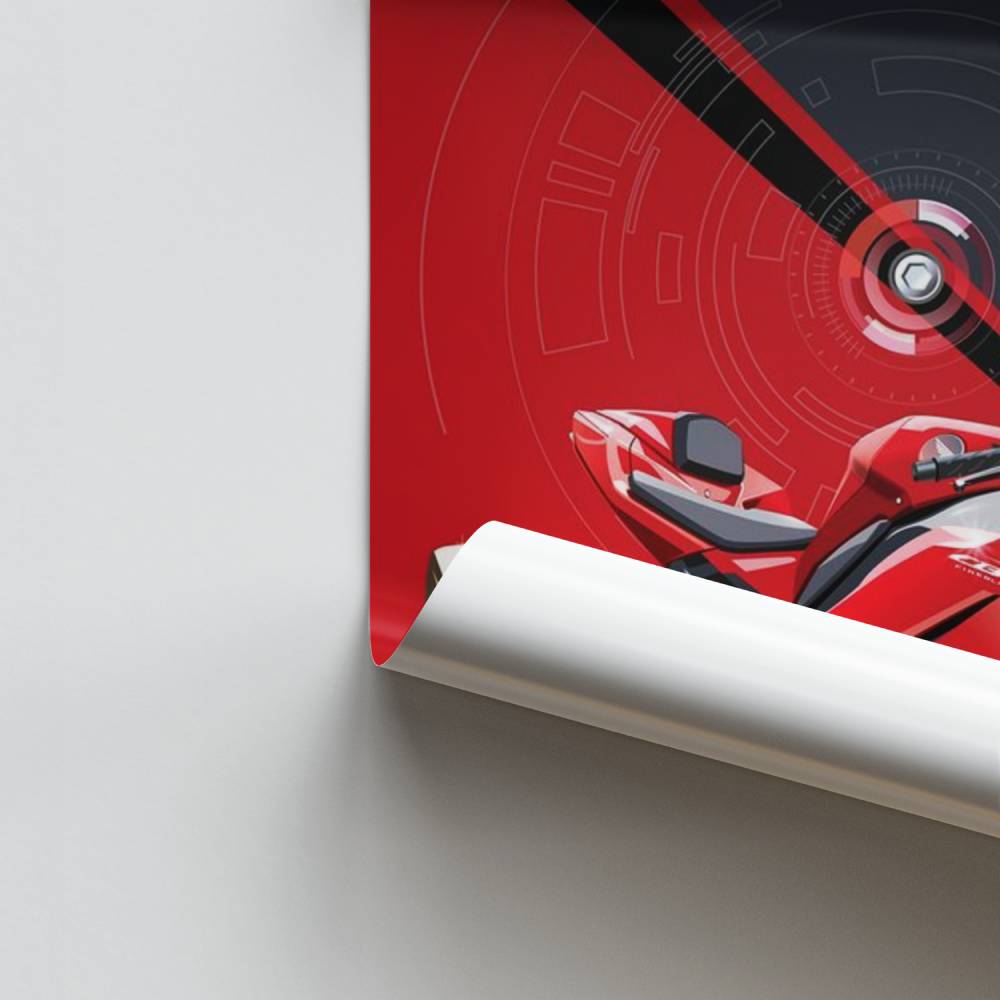 Poster Honda Sportif