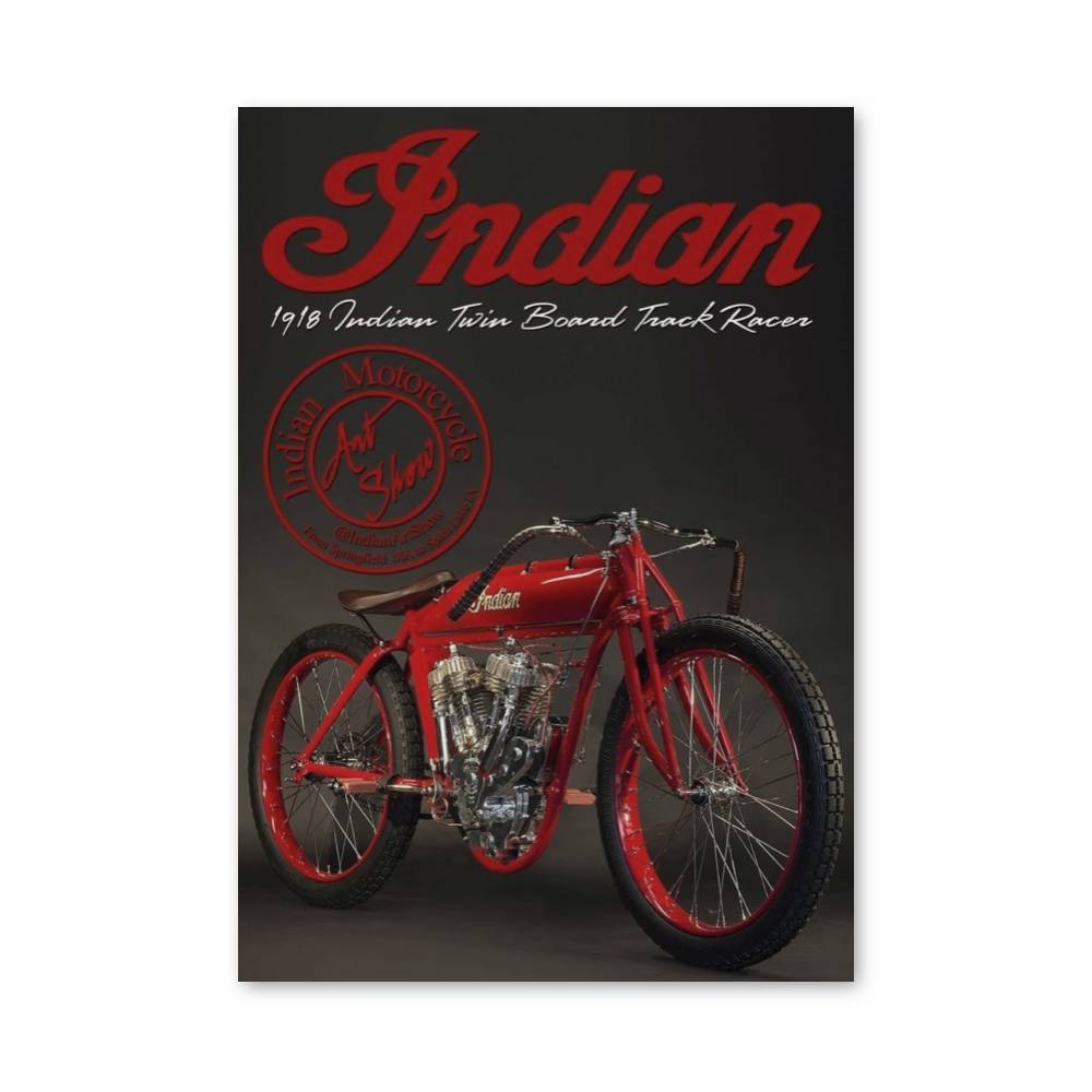 Poster Indian Motorcycle Vintage