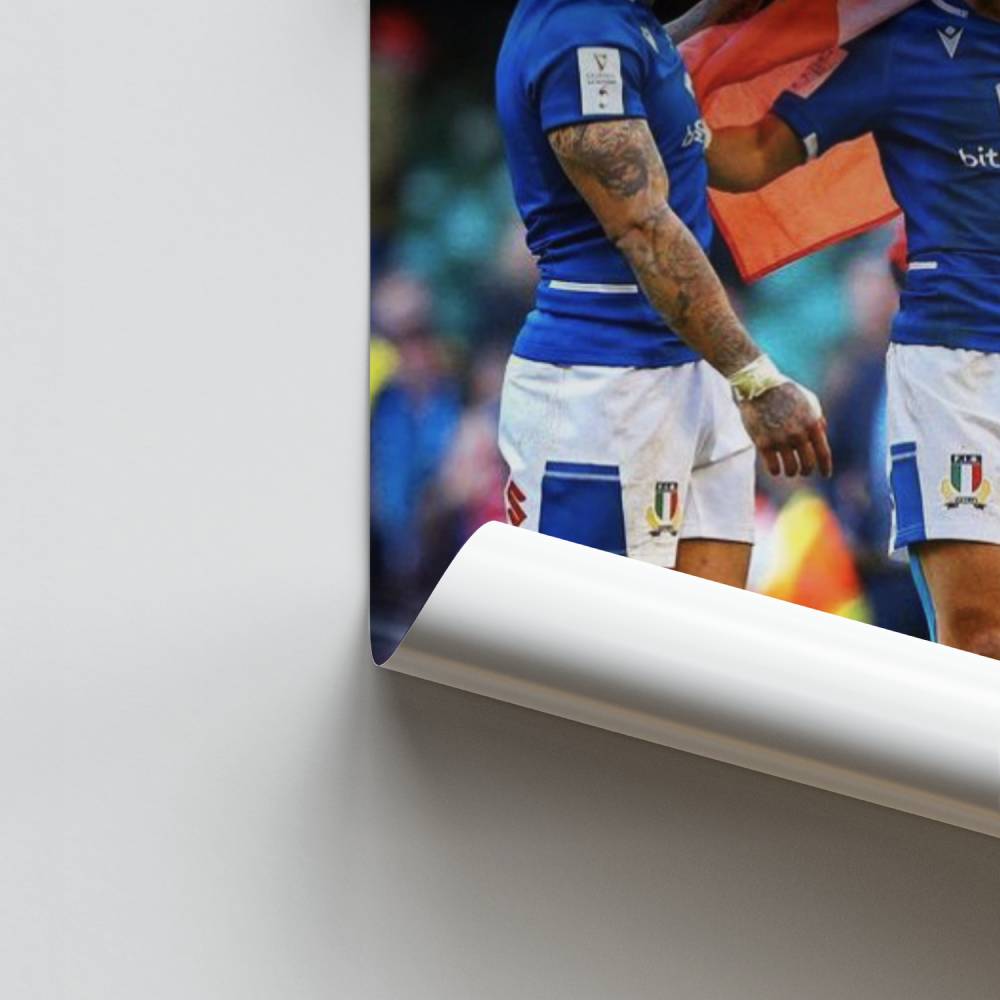 Poster Esprit Rugby Italia