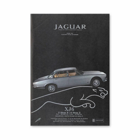 Poster Jaguar XJ6 Classic