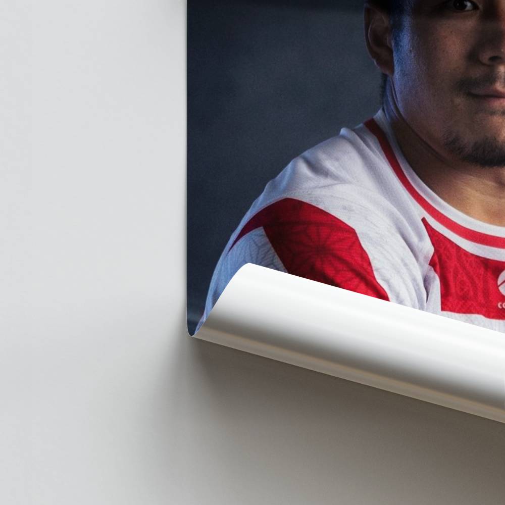 Poster Esprit du Rugby Japonais