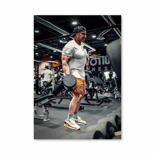 Poster Musculation Intensité