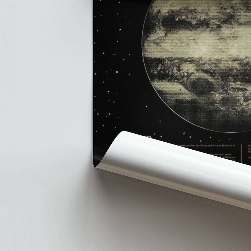 Poster Jupiter Vision Astrale