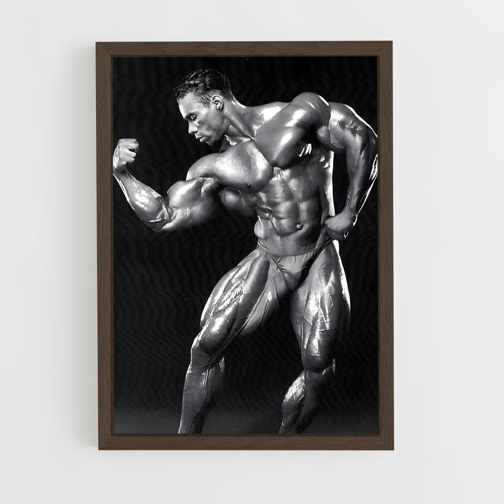 kevin-levrone-3 cadre Bois foncé