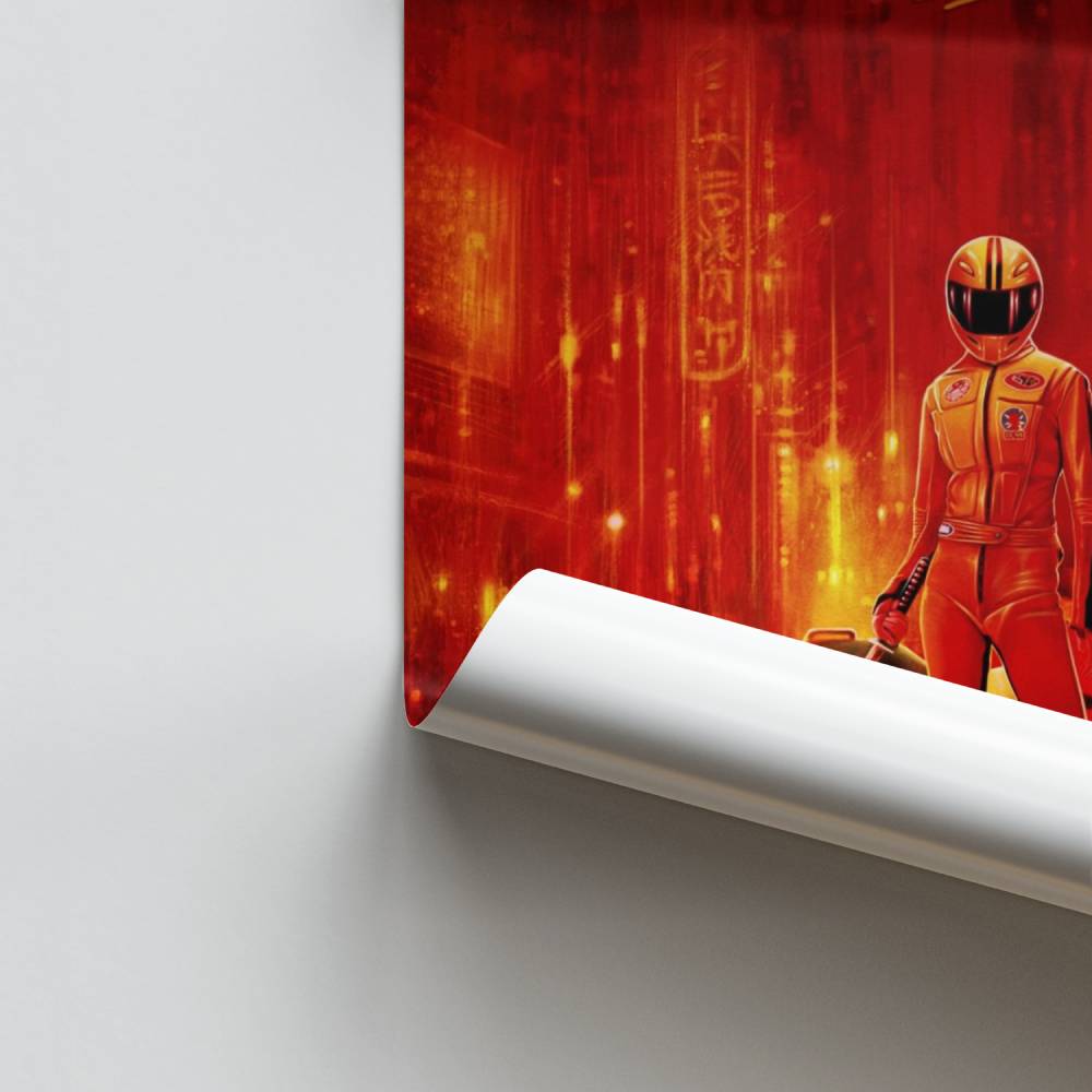 Poster Guerrière Urbaine