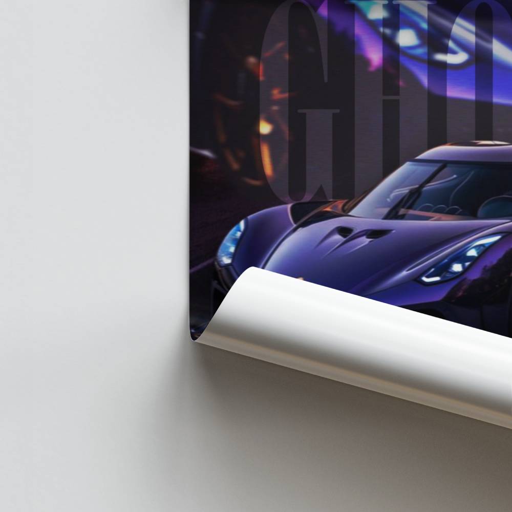 Poster Koenigsegg Ghost