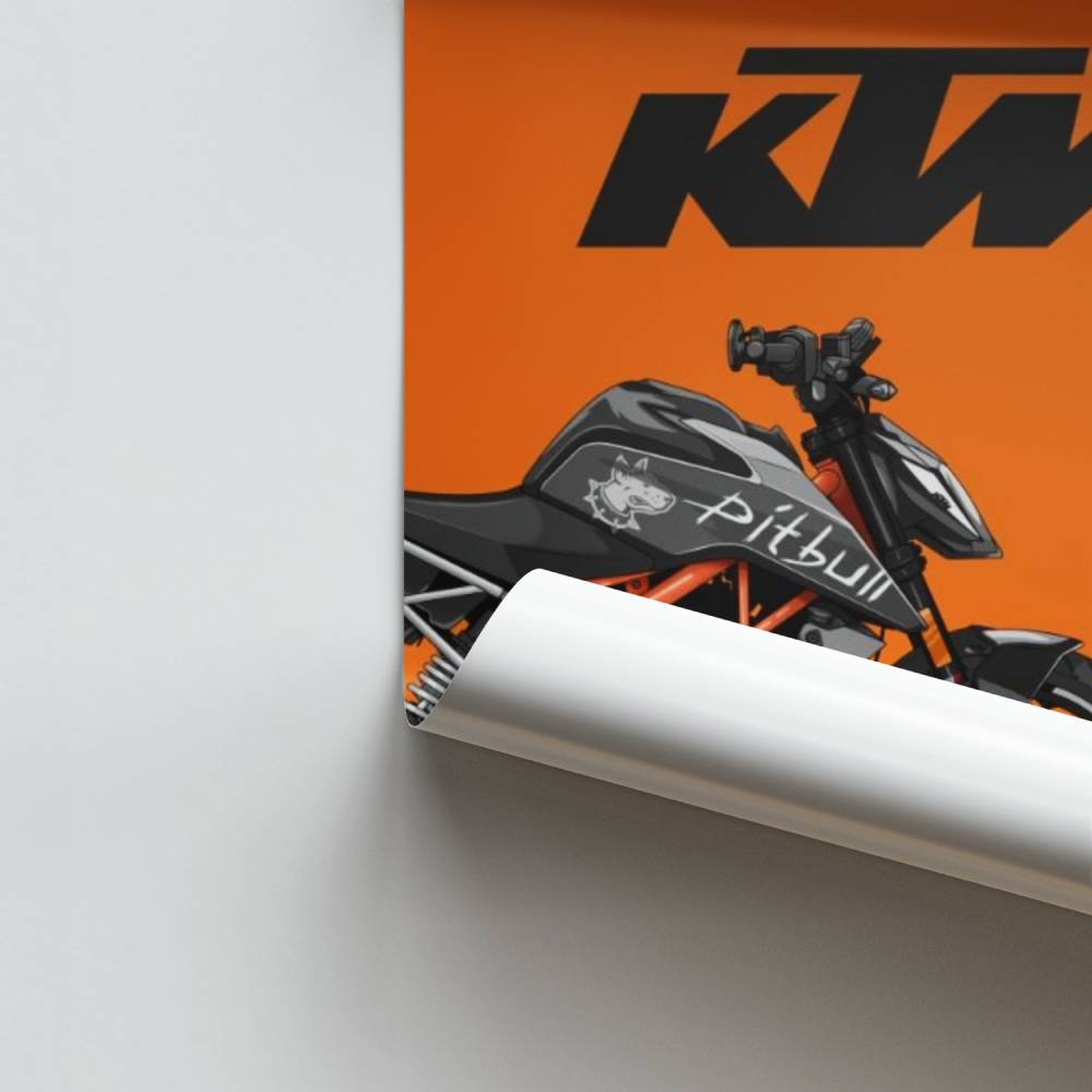 Poster Moto KTM