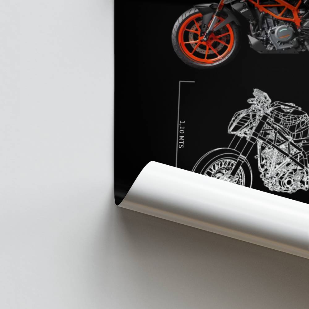 Poster Duke 390