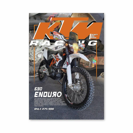 Poster KTM Enduro