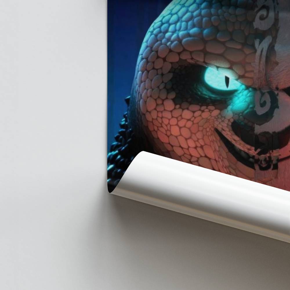 Poster Maître Panda