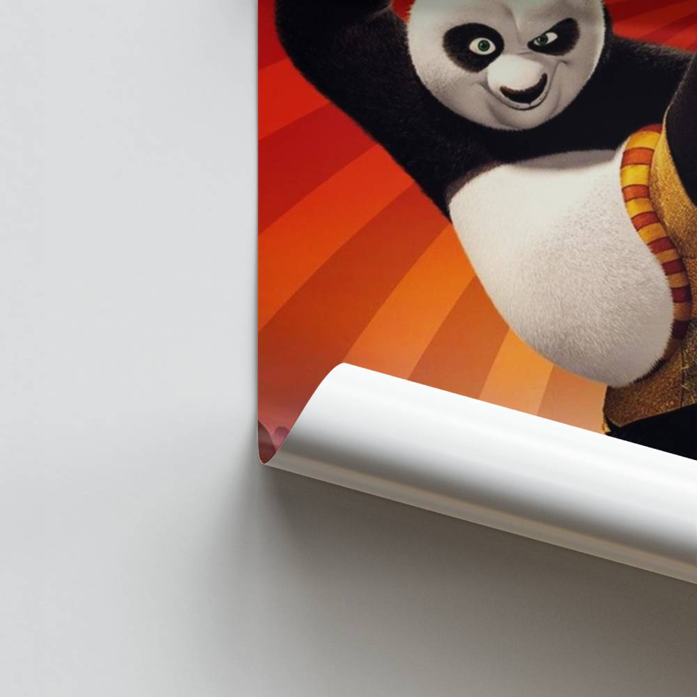 Poster Art Martial Panda