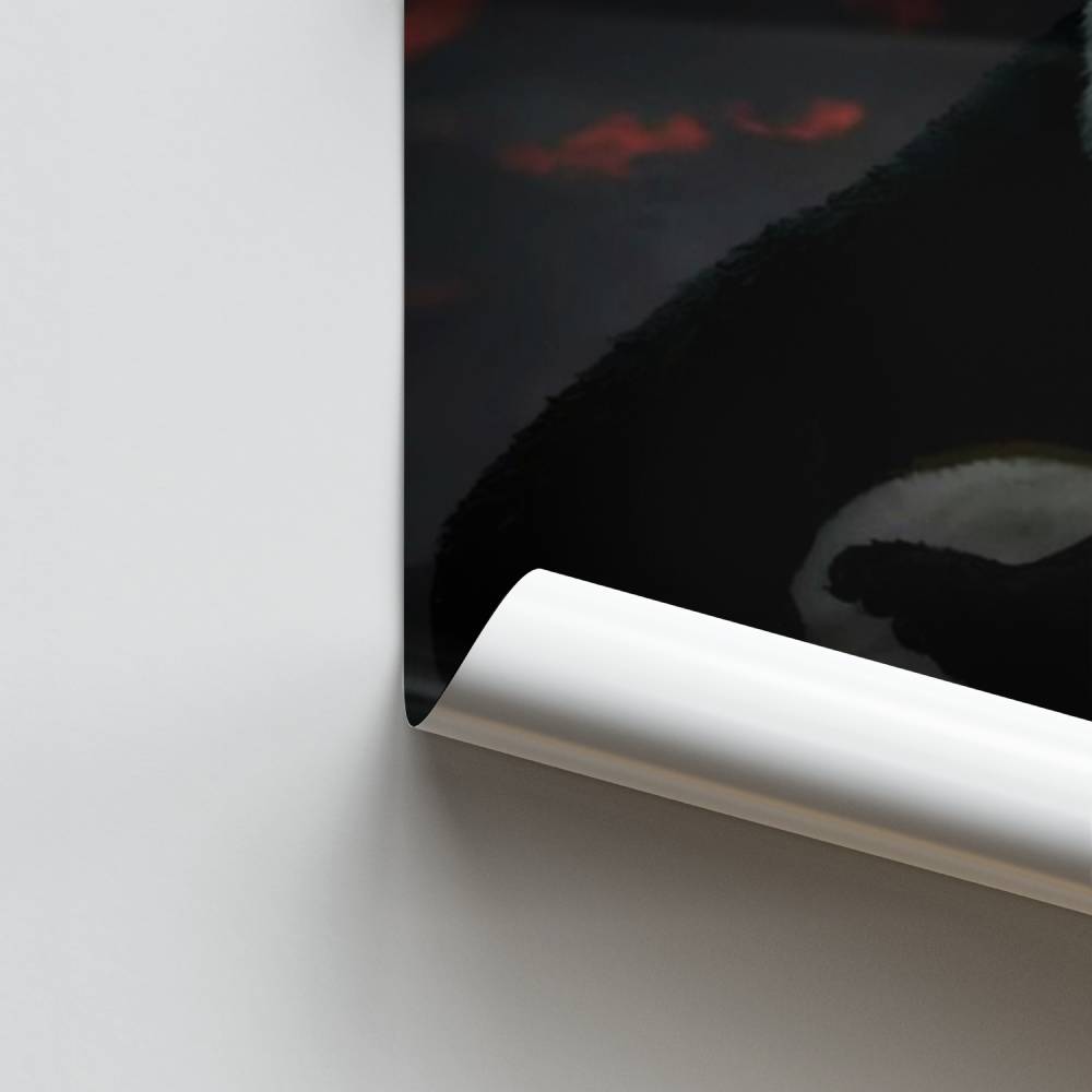 Poster Guerrier Panda