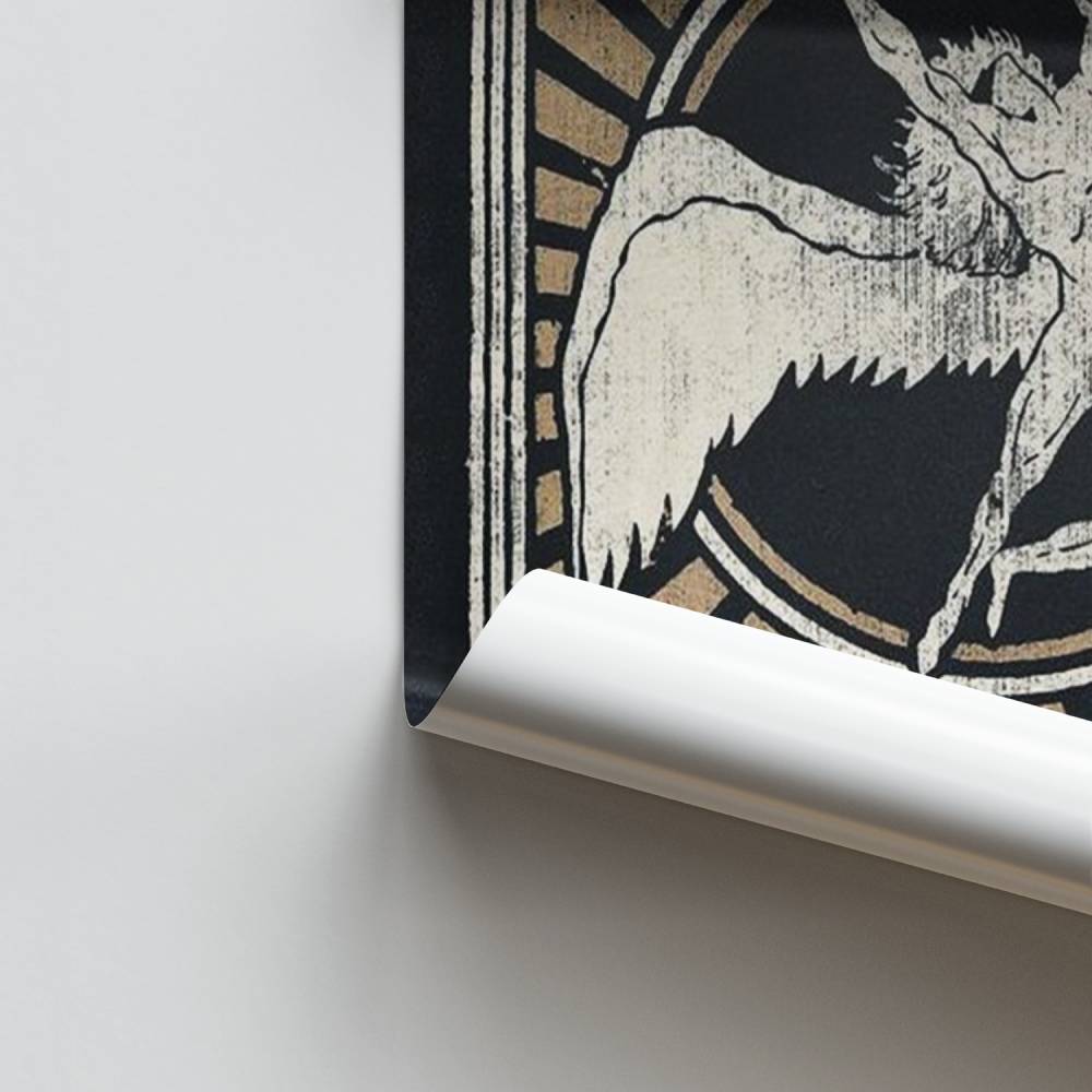 Poster Led Zeppelin Madison Square Garden 1975