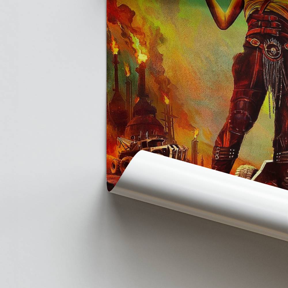 Poster Furiosa en Flamme