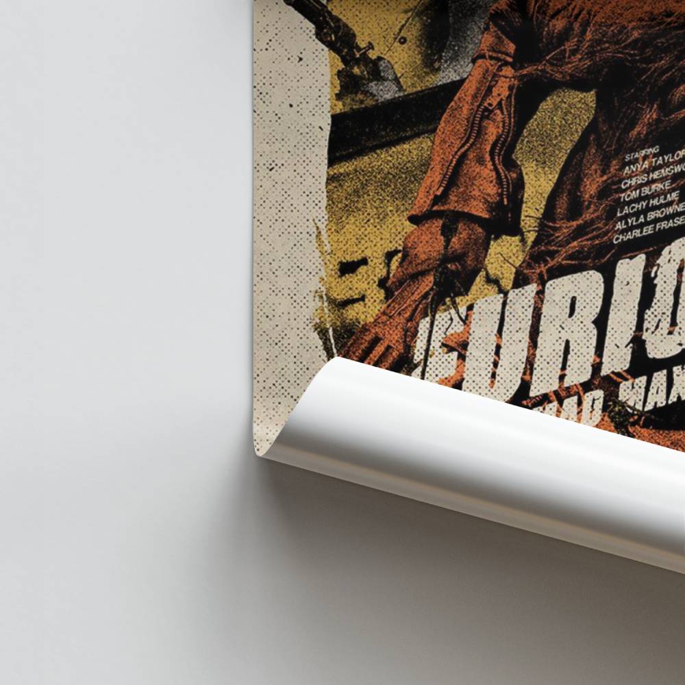 Poster Guerrière Désertique