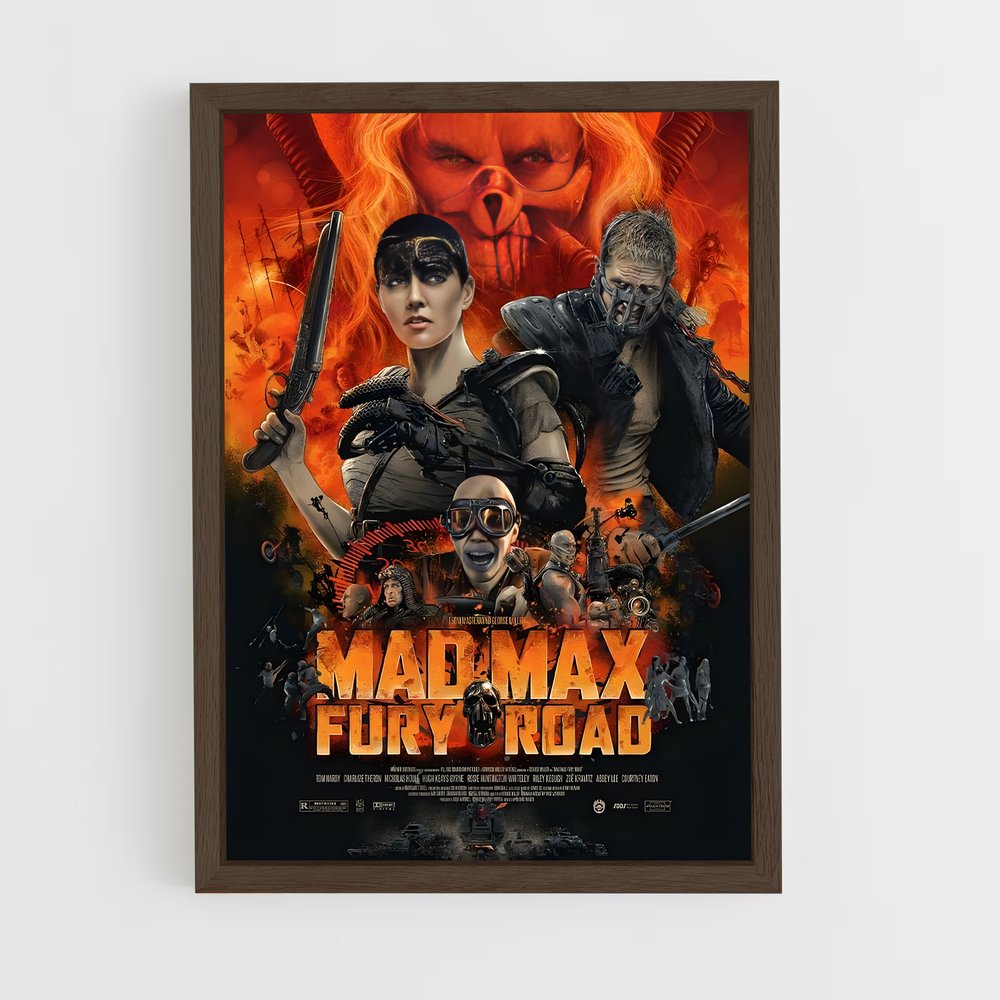 mad-max-9 cadre Bois foncé