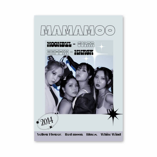 Poster Mamamoo Éclat Lunaire
