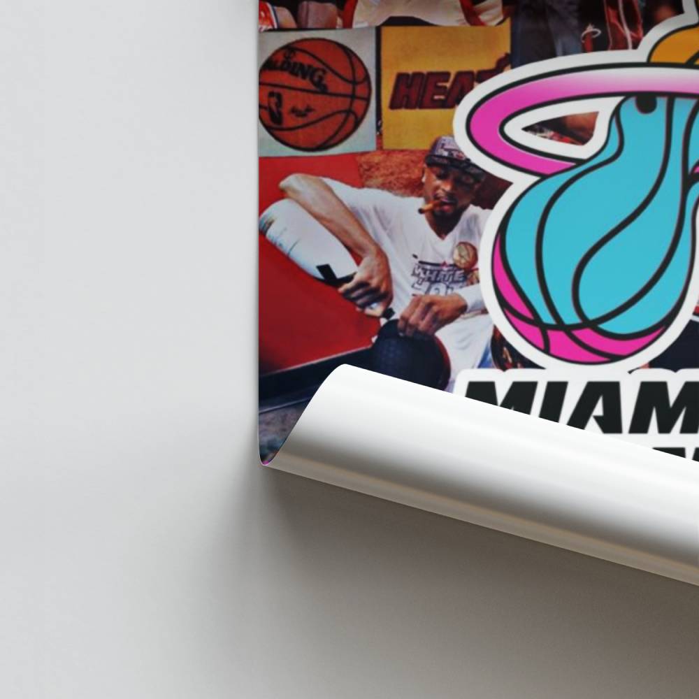 Poster Éclat Miami Heat