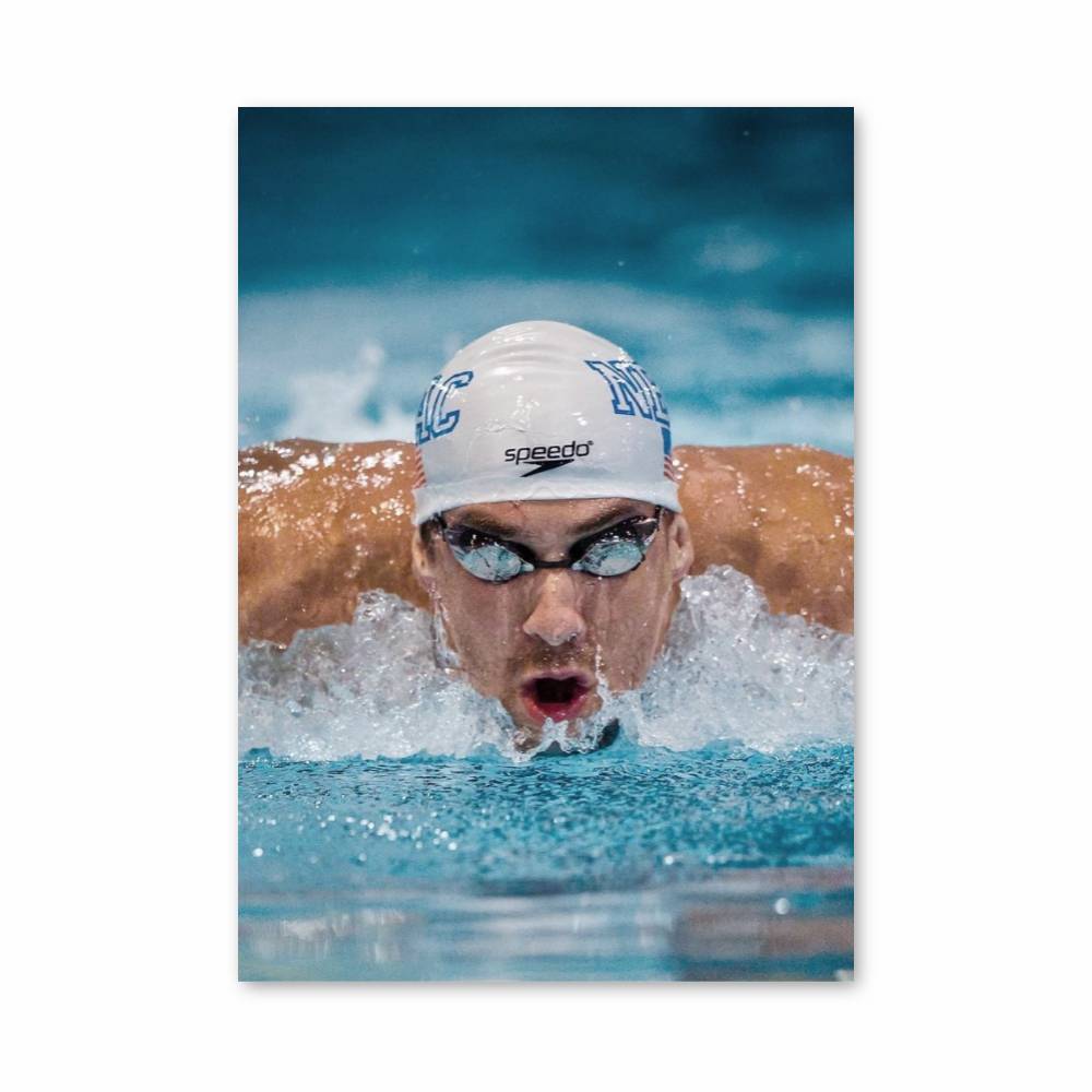 Poster Championnage Natation