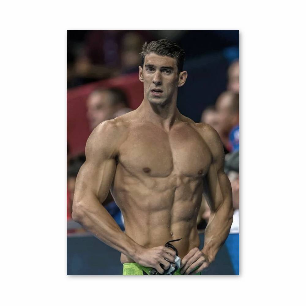 Poster Champion Natation
