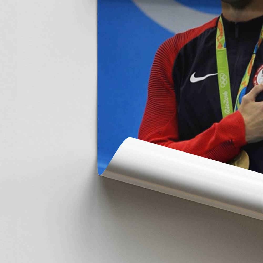 Poster Michael Phelps Nage