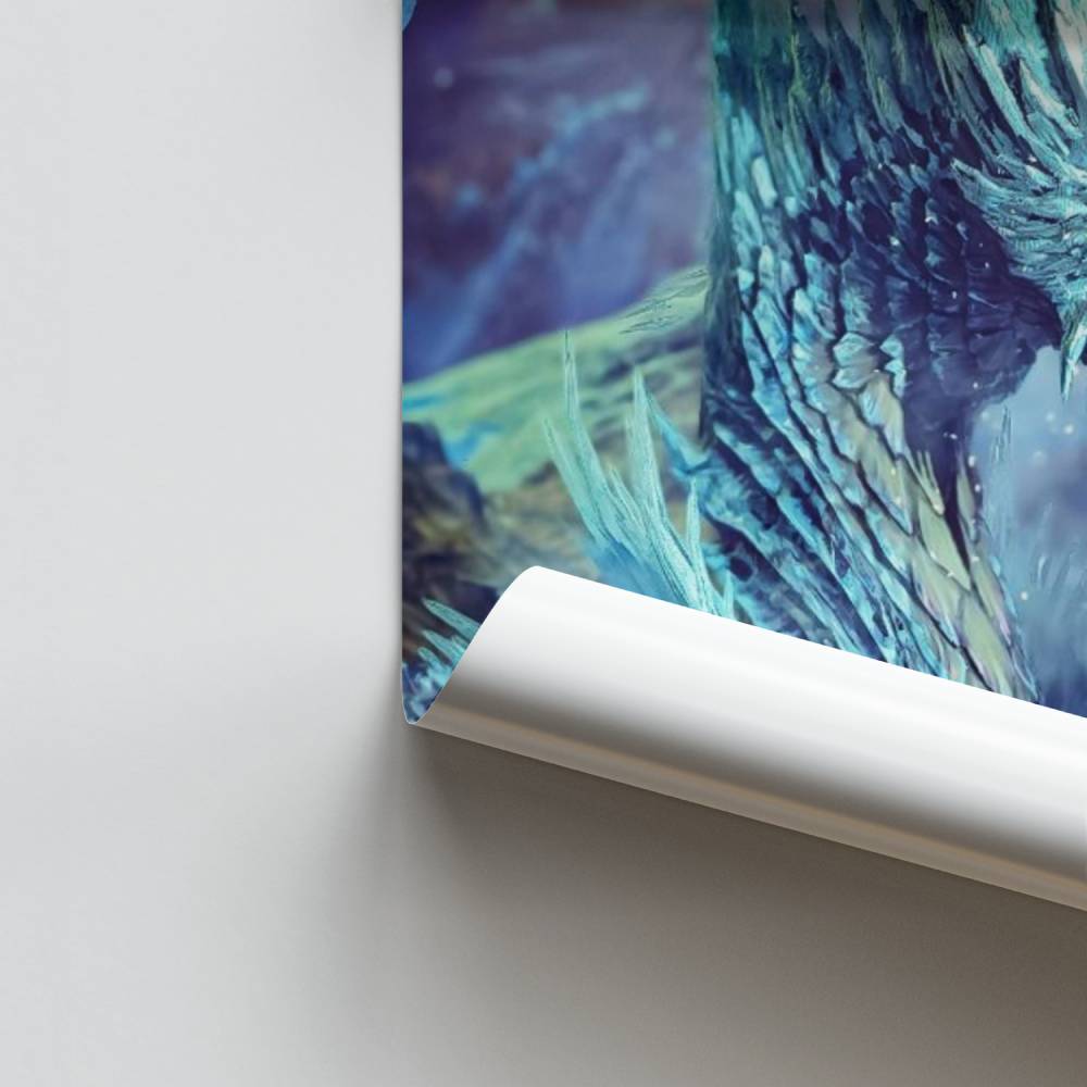 Poster Dragon de Glace