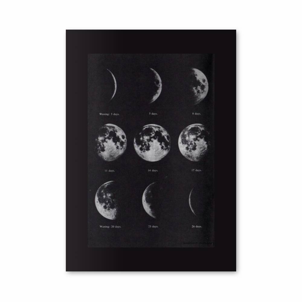 Poster Phases Lunaires