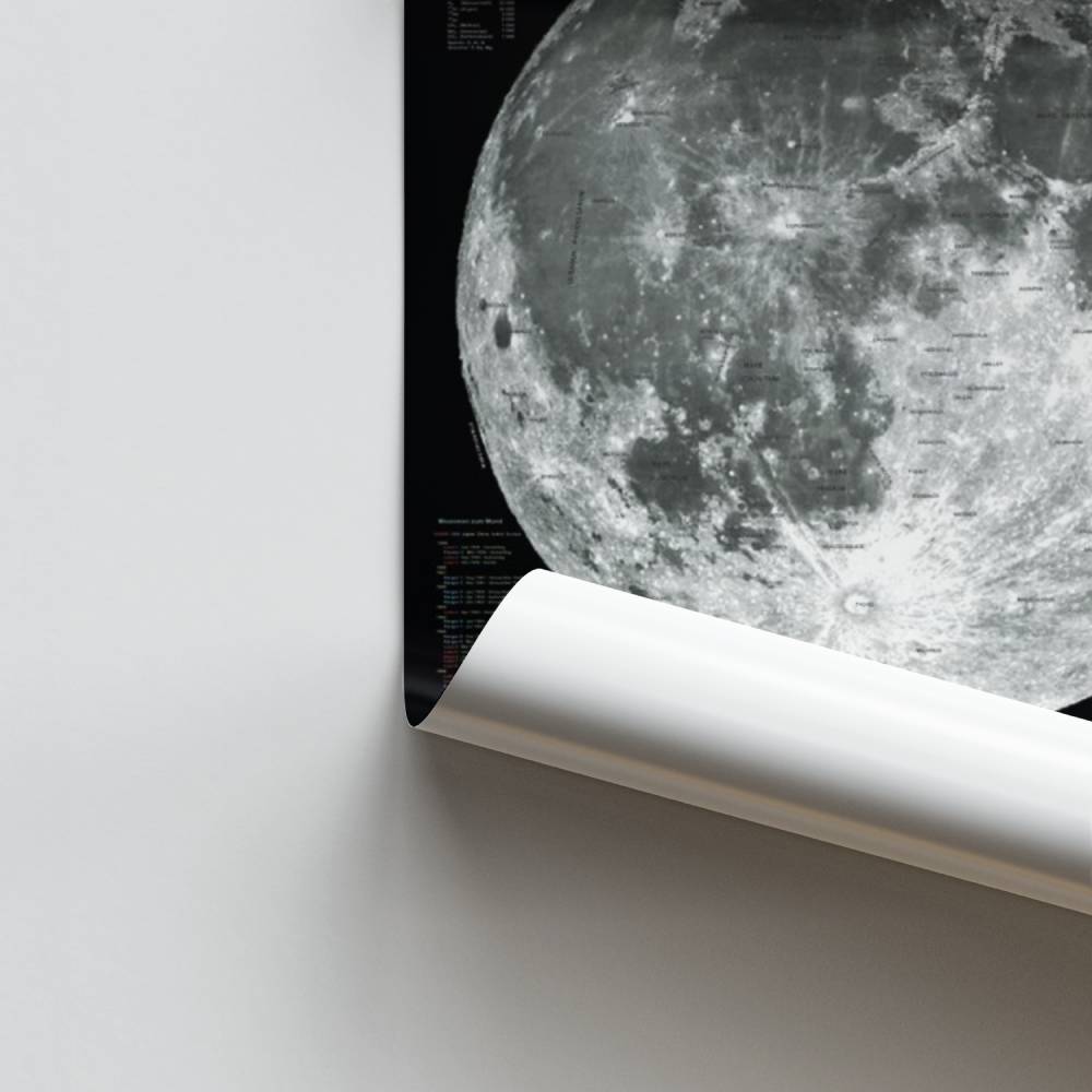 Poster Lune Germanique