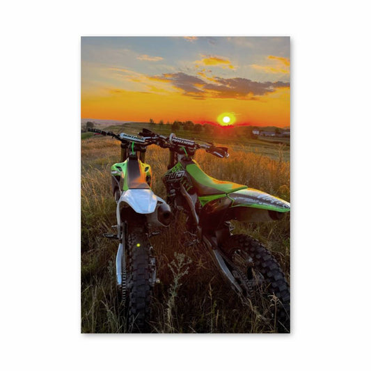 Poster Sunset Ride
