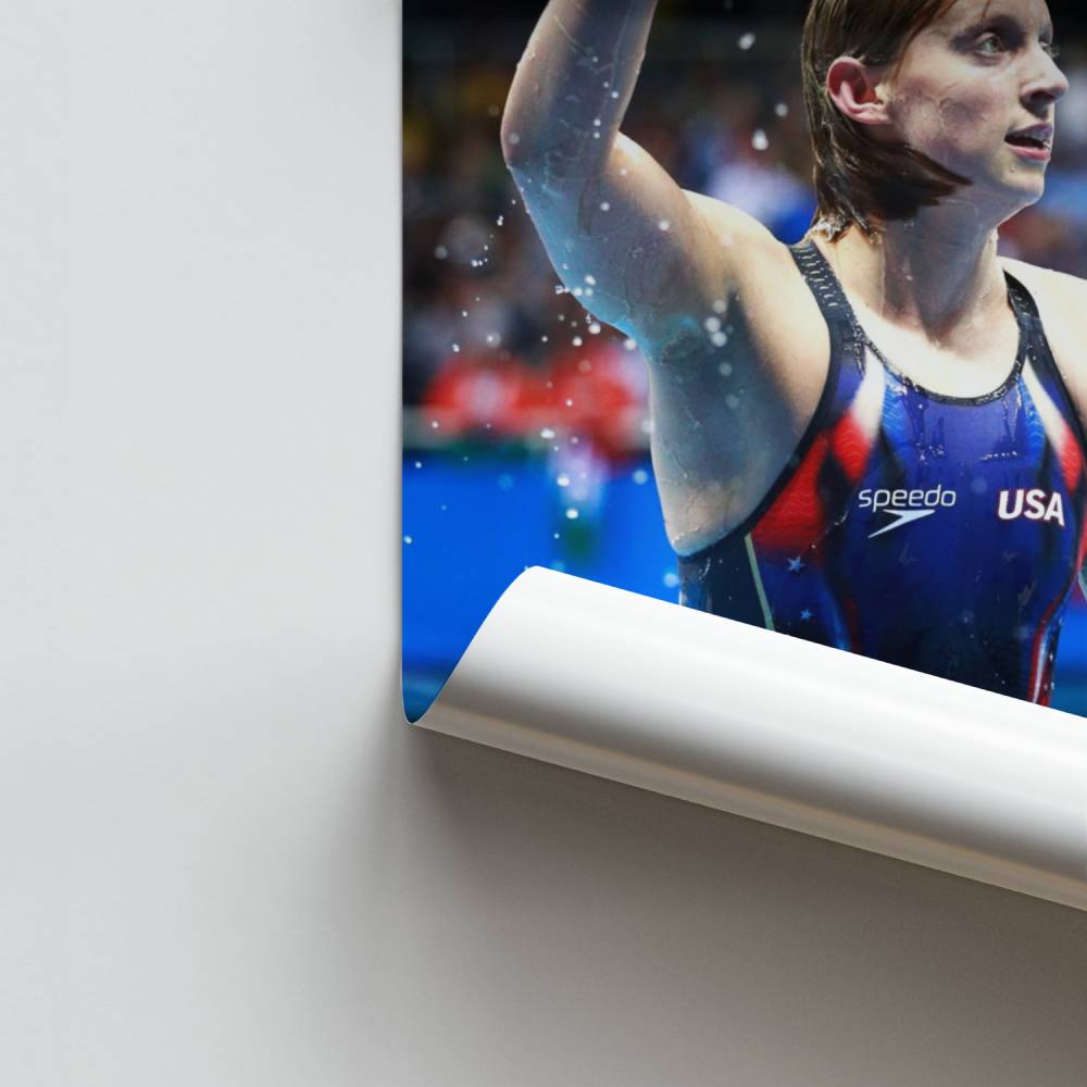 Poster Le Triomphe de la Natation