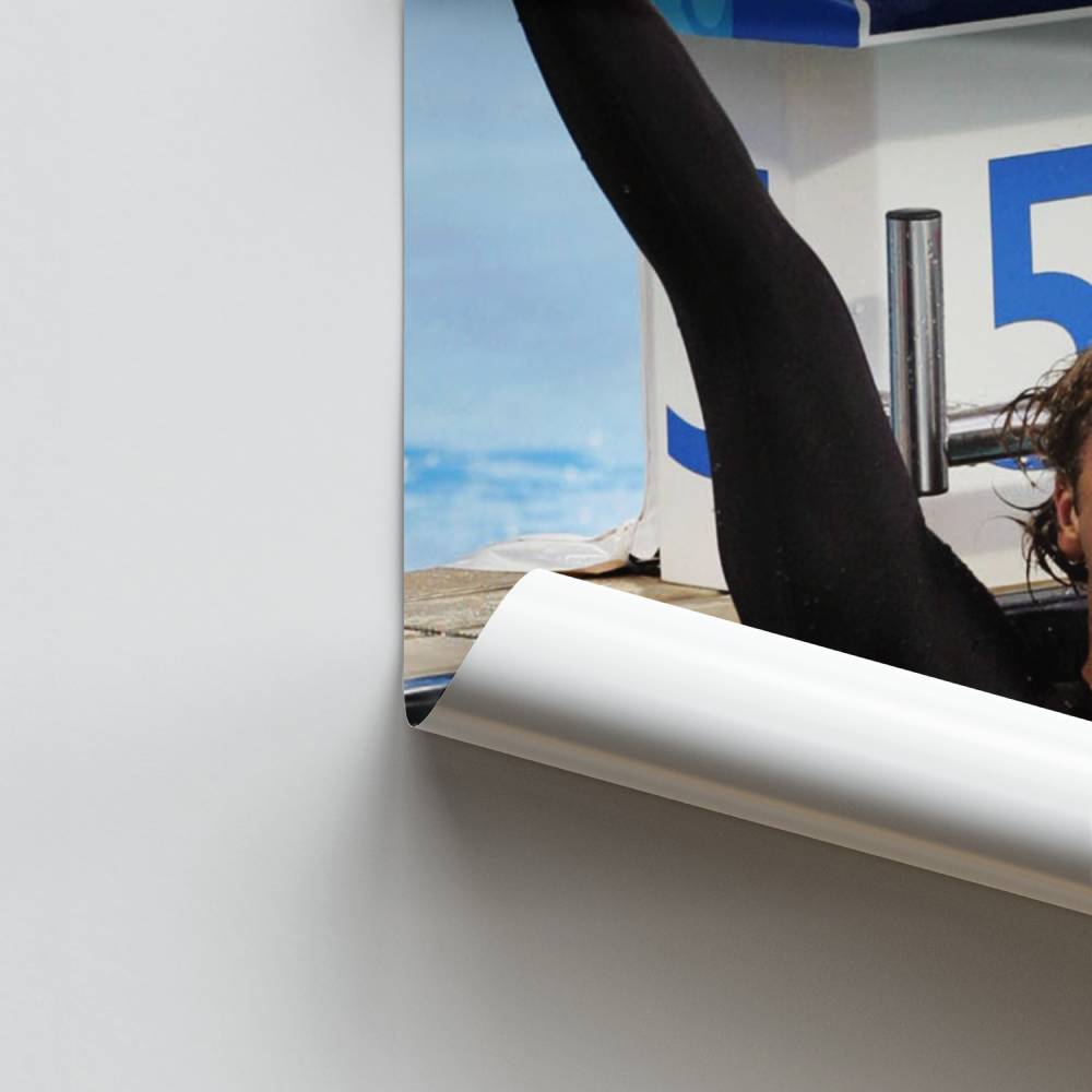 Poster Triomphe en Natation