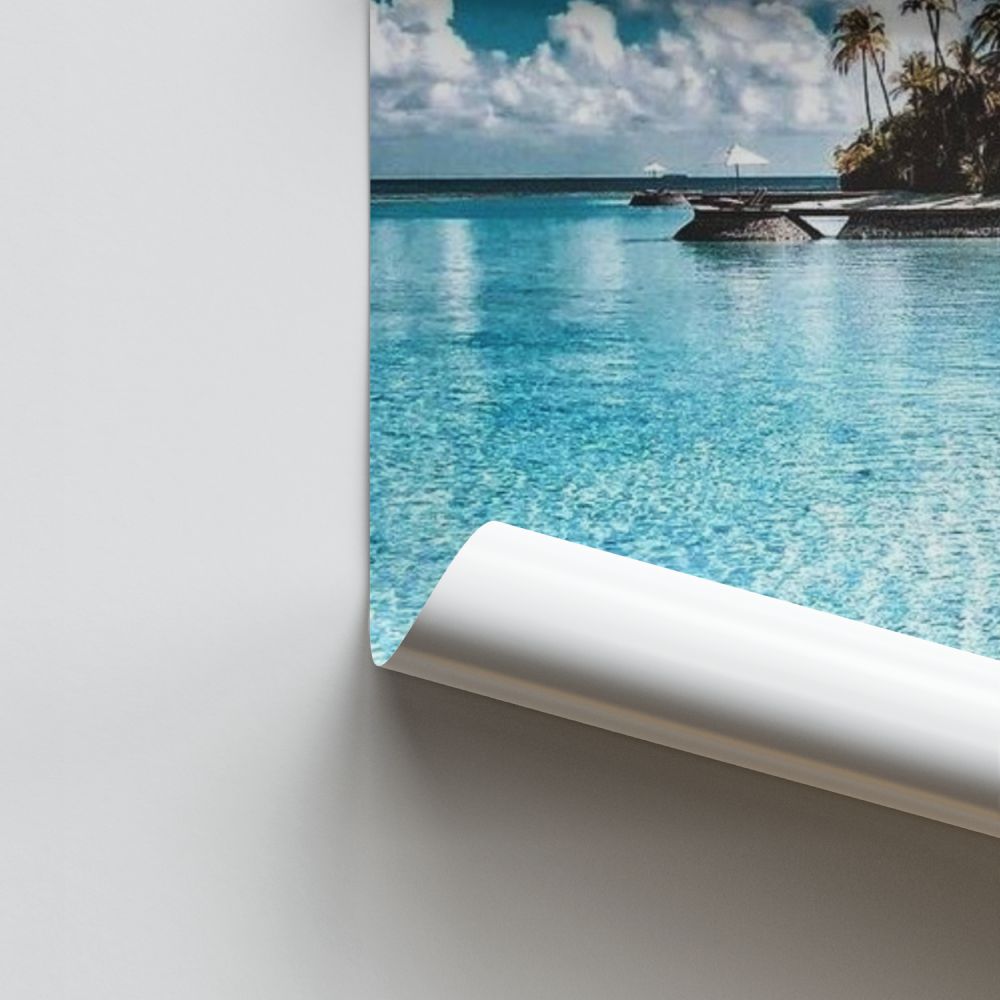 Poster Océan Paradisiaque