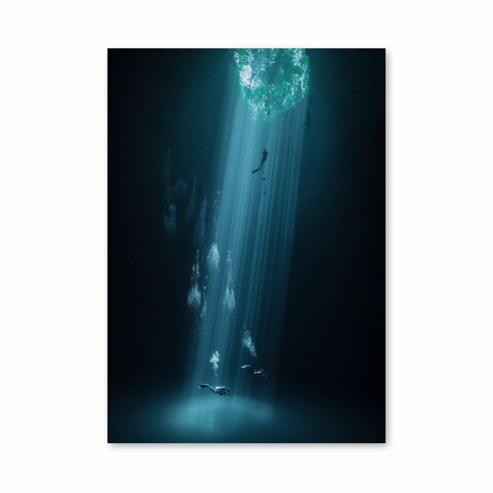 Poster Océan Lumière