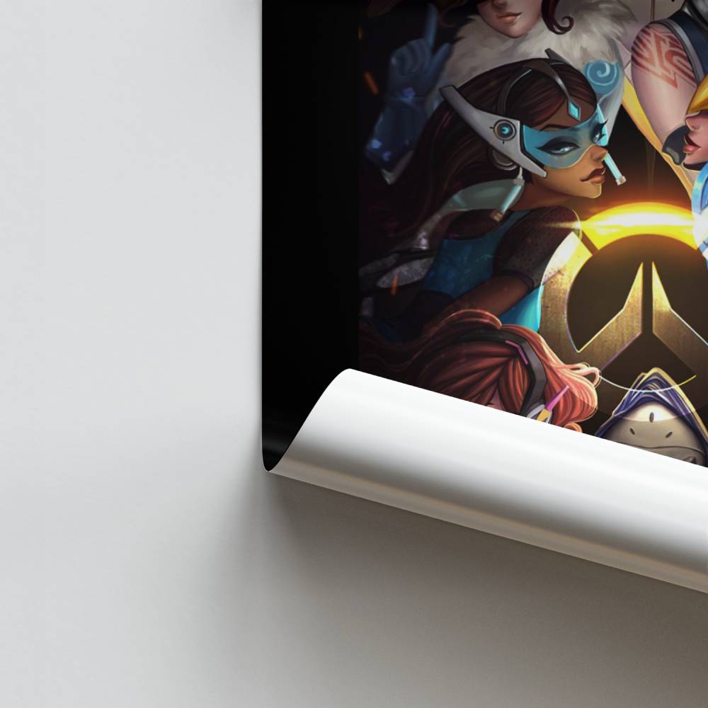 Poster Héros Overwatch