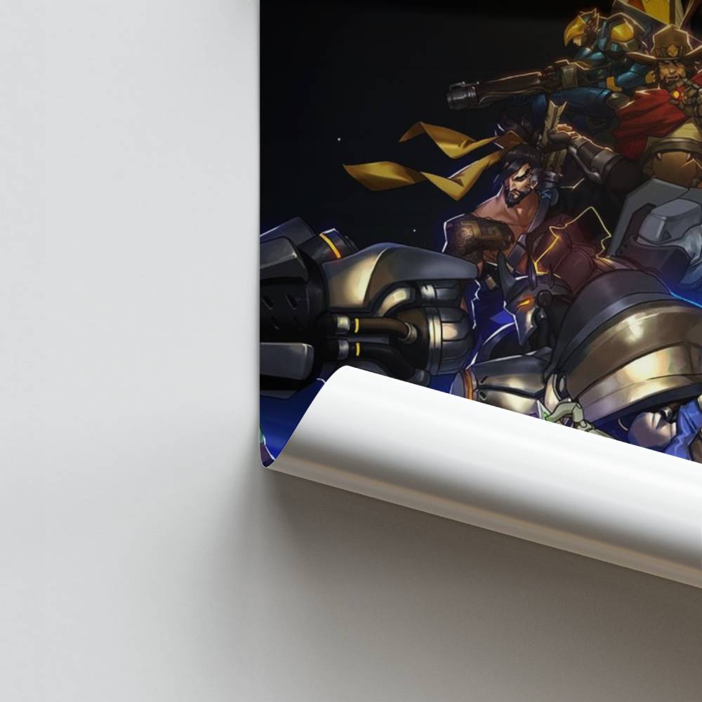 Poster Heroes of Overwatch