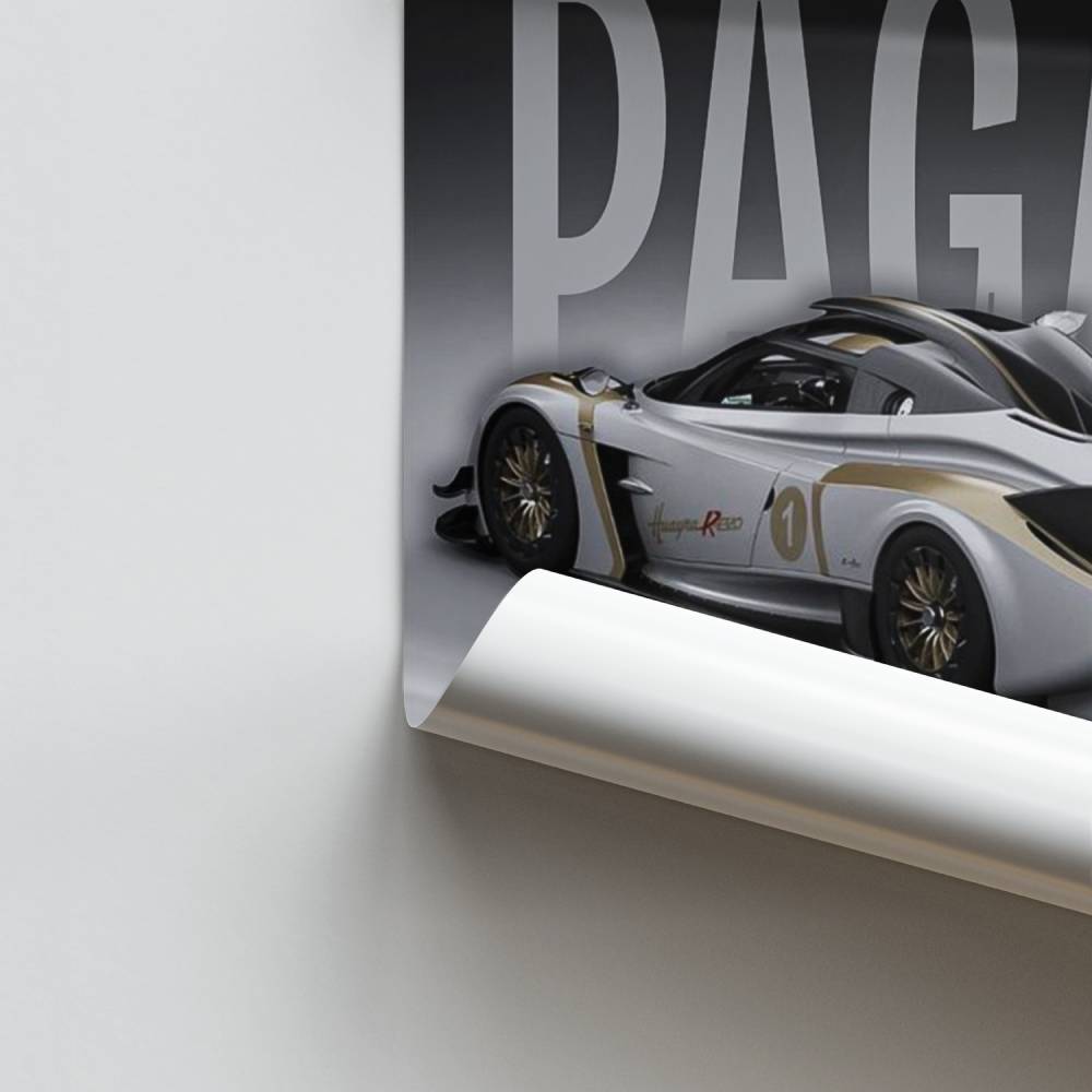 Poster Pagani Huayra Racing