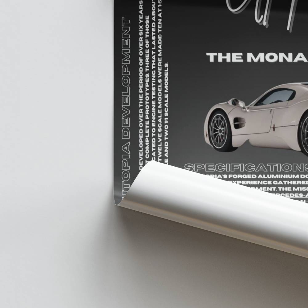 Poster Utopia de l'Automobile