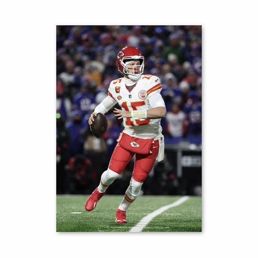Poster Quarterback en Action