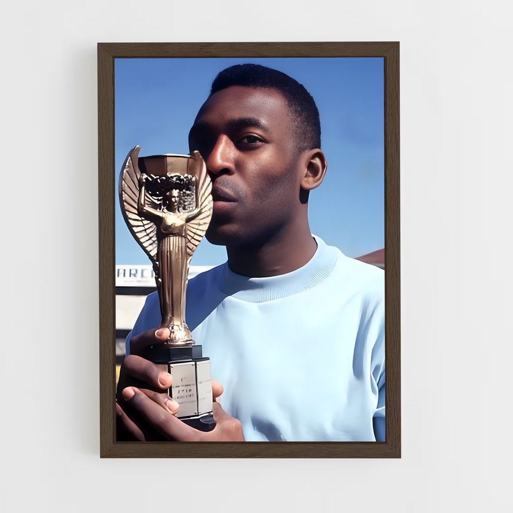 pele-3 cadre Bois foncé
