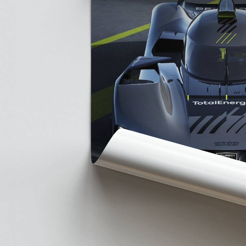 Poster Hypercar Peugeot