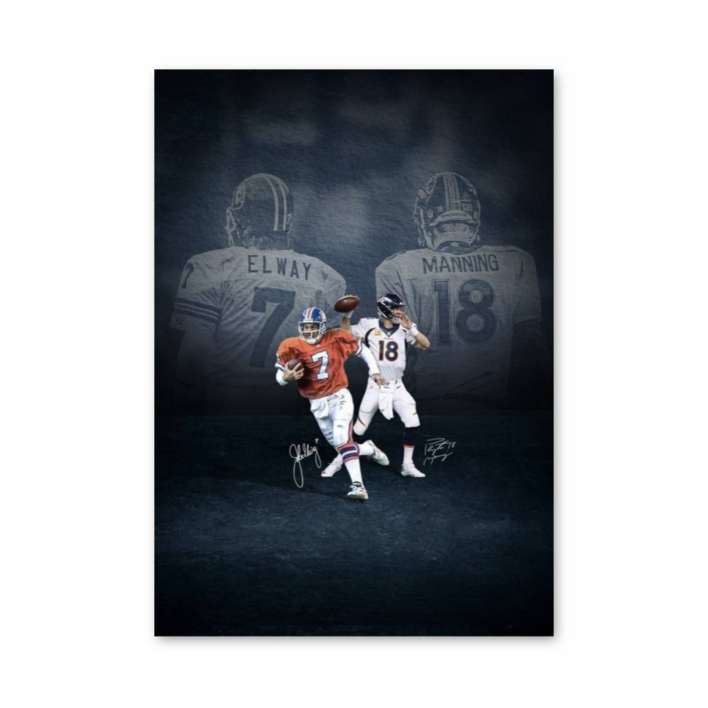 Poster Légendes du Football Américain