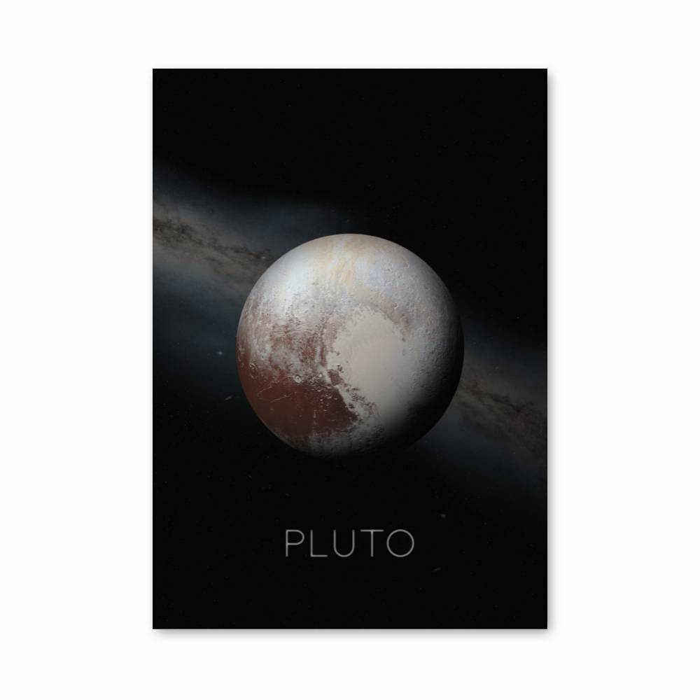 Poster Exploration de Pluton