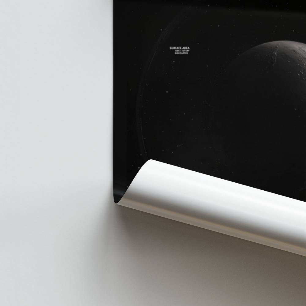 Poster Éclipse Pluton